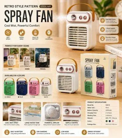 Spray fan