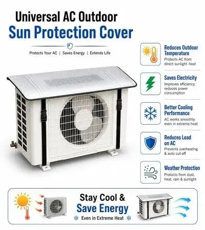 AC Out Door Sun Protection Cover 