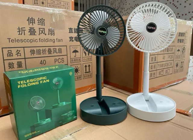 Green fan