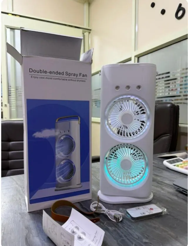DOUBLE ENDED SPRAY FAN COLD AIR